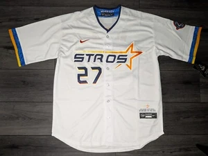 Maglia da baseball grande Jose Altuve #27 Houston Astros Space City 2.0 - Foto 1 di 6