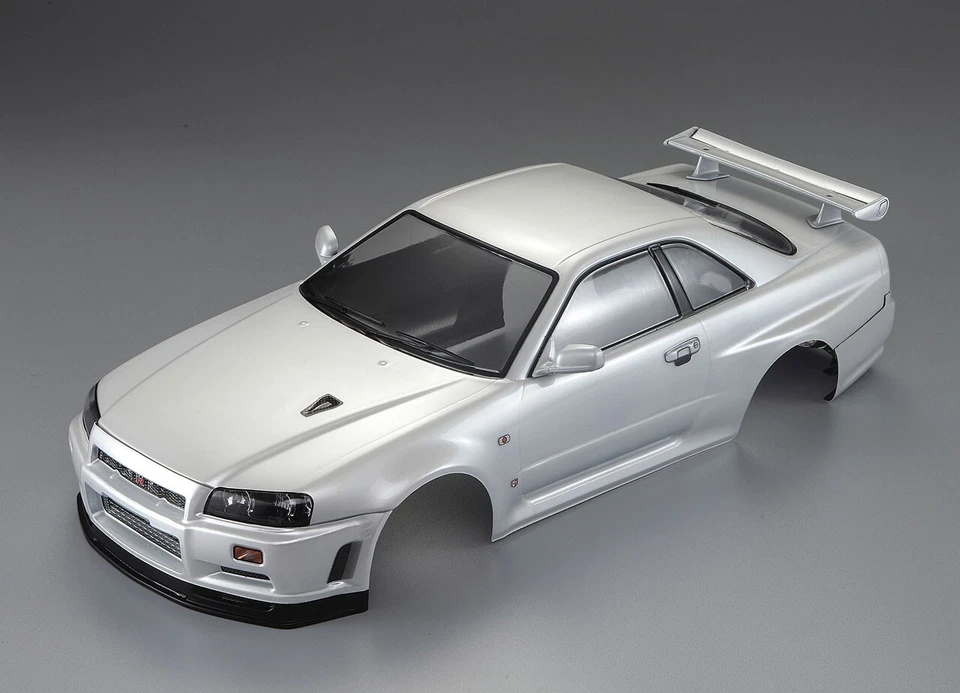 Killerbody Nissan Skyline R34 Karosserie Perl Weiß 195mm RTU - KB48644 - Bild 1 von 4