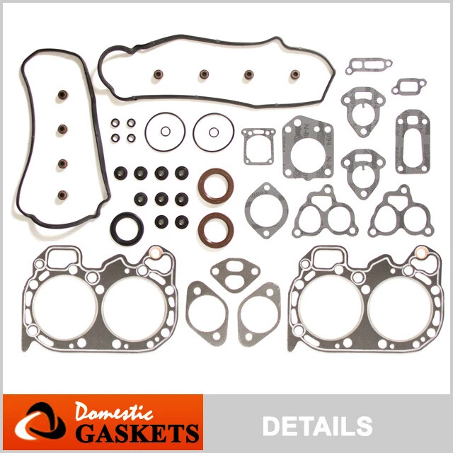 Se adapta a 85-94 Subaru 1800 Loyale 1.8L SOHC Kit de junta de cabeza EA82T Foto 1 de 4