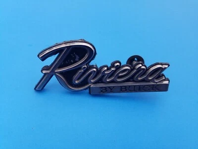 86 87 88 89 90 91 92 93 BUICK RIVIERA PARRILLA DELANTERA EMBLEMA INSIGNIA LOGOTIPO OEM (1993) Foto 1 de 3