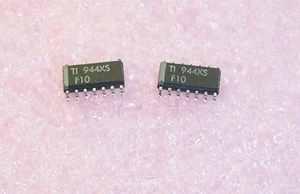 QTY (50) SN74F10D TI SOIC-14 TRIPLE 3-INPUT NAND GATE F10 NOS ON CUT TAPE - Picture 1 of 4
