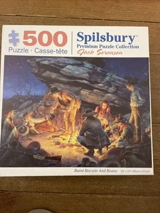 Spilsbury Jack Sorensen Cowboy 500 Pieces Puzzle Complete - Picture 1 of 1