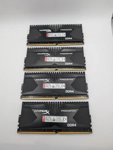 Kingston HyperX Predator DDR4 32GB 4x8GB - HX430C15PBK4/32 - Picture 1 of 2