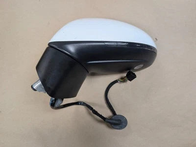 Espelho retrovisor externo dianteiro direito 11-14 Volkswagen VW Touareg fabricante de equipamento original branco - Imagem 1 de 4