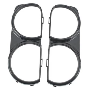 LH & RH Headlight Bezel Covers Lamp Cover Trim For Dodge Challenger 2015-2021, - Picture 1 of 7
