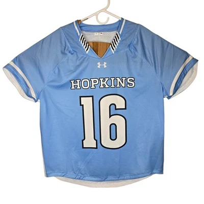 Футболка мужская Under Armour Hopkins Blue Jays прайм-тайм SS лакросс L синяя UJLJP2M - Изображение 1 из 4