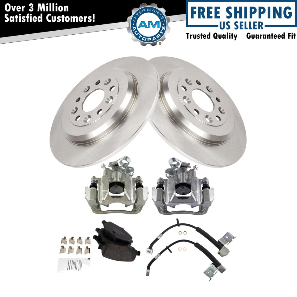 Kit de pastillas de freno y rotor de cerámica para Ford Explorer 2011 Foto 1 de 4