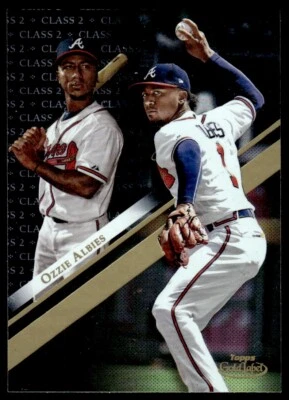 2019 TOPPS GOLD LABEL CLASS 2 OZZIE ALBIES Atlanta Braves R1 - Image 1 of 2
