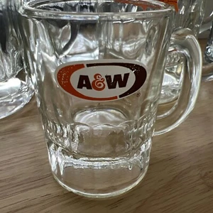 Vintage A&W Root Beer Mini Baby Mug ~ 3 1/4 Original Authentic - Picture 1 of 4