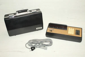 VINTAGE CALCULATOR COMPLETE "CASIO AS-A+CASE " WORKING MUSEUM PIECE JAPAN 1969 - Imagen 1 de 16