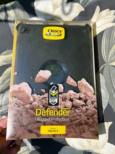NUOVA SCATOLA APERTA OtterBox Defender Series Custodia per iPad Air 2 - Nero (77-50969) - Foto 1 di 5
