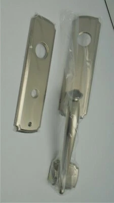 Juego de pestillo de pulgar Jado 441/855/344 LH pestillo de mortaja níquel cepillado #BR6 Foto 1 de 4