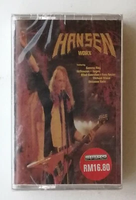 Hansen Worx By Kai Hansen Gamma Ray Helloween Angra Malaysia Cassette Tape New - Image 1 of 3