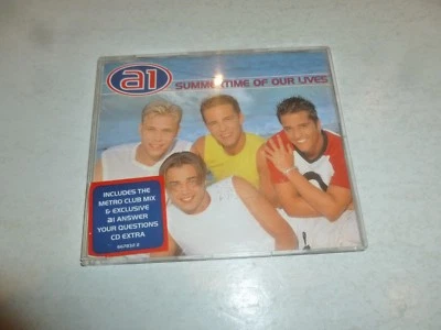 A1 - Summertime Of Our Lives - Deleted 1999 UK 4-track enhanced CD single - Image 1 of 3