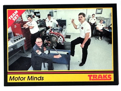 HOF'er DAVEY ALLISON 1991 Traks TEAM SET MOTOR MINDS NASCAR Racing Card #43 - Image 1 of 2