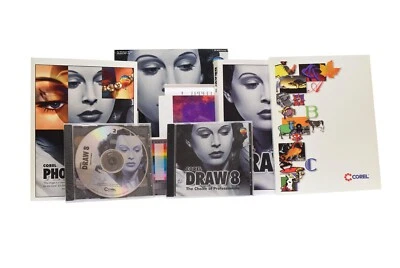 Corel Draw 8 Upgrade The Choice of Professional CD-ROM Win95 Full Set CD - Image 1 of 4