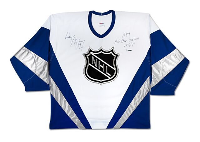 1990 Wayne Gretzky Game Worn, Signed All Star Jersey, MEARS A10., Lot  #50755