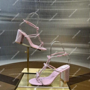 Scarpe sandali eleganti donna fiocco strass - Foto 1 di 22