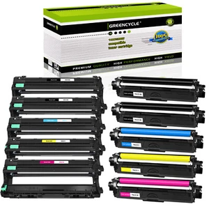 10 Set (5 TN221 Toner & 5 DR221 Drum) For Brother DCP-9020CDN 9020CDW HL-3180CDW - Picture 1 of 24