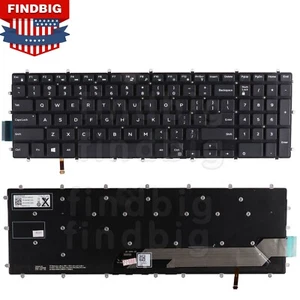 US Keyboard Backlit for Dell Inspiron 3585 5565 5567 5765 7566 7577 7778 3NVJK - Afbeelding 1 van 1