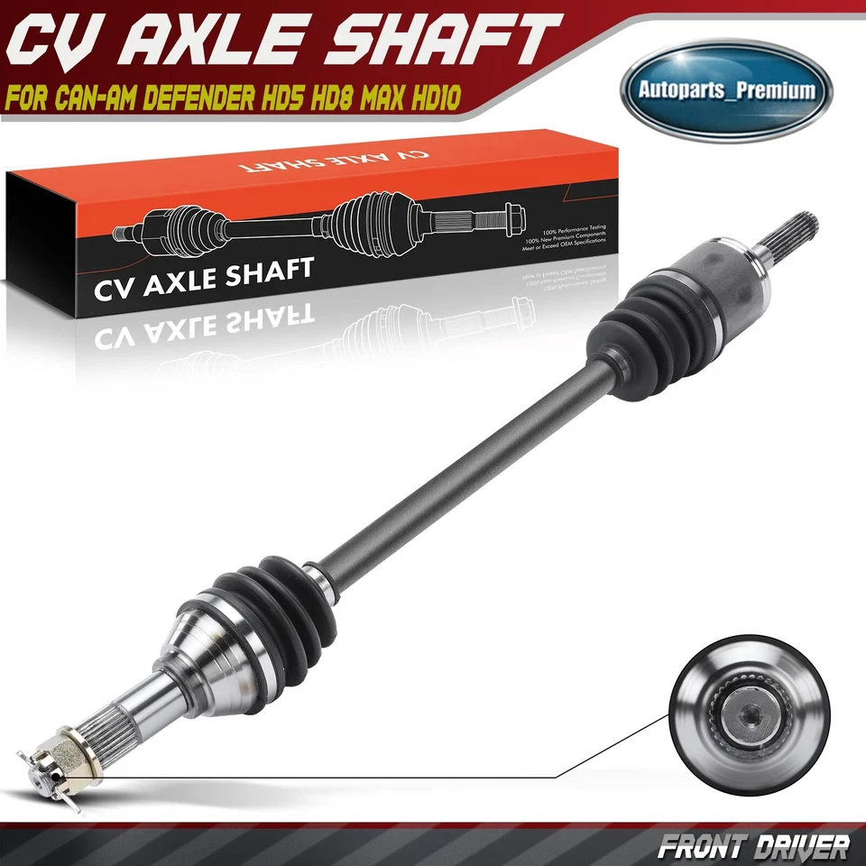 Conjunto de eje CV delantero izquierdo para Can-Am Defender HD5 2017-2021 Defender HD8 HD10 Foto 1 de 4