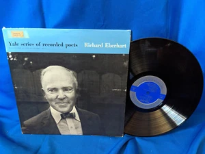 Richard Eberhart LP Yale Series of Recorded Poets Carillon YP314 Poetry Booklet - Imagen 1 de 2