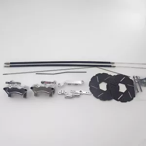 Alloy Front Wheel Mechanical Wire Cable Disc Brake for HPI Baja 5B SS 5SC 1/5 RC - Picture 1 of 11