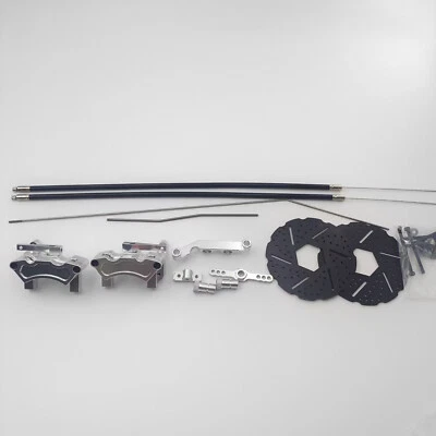 Alloy Front Wheel Mechanical Wire Cable Disc Brake for HPI Baja 5B SS 5SC 1/5 RC - Image 1 of 4