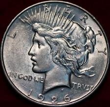 Uncirculated 1926-D Denver Mint Silver Peace Dollar