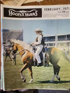 Hoofs and Horns Magazine February 1971 Fair to good condition - Picture 1 of 2