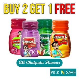 *BUY 2 GET 1 FREE* Hajmola Plain Imli Pudina Anardana Herbal Digestive 120Tablet - Picture 1 of 7