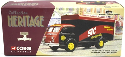 Corgi Heritage Classic SIC Renault Delivery Truck Die Cast Toy Car, Red/Black - Image 1 of 4