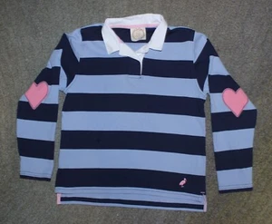 The Beaufort Bonnet Company Girls Long Sleeve Rugby Shirt - Size 12 - EUC - Picture 1 of 5