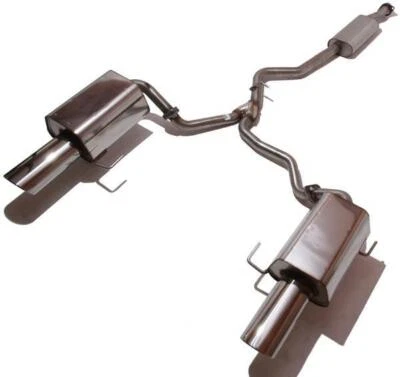 Impianto Fox dal catalizzatore DUPLEX ciascuno 1x129x106 mm per Subaru Outback Legacy BL BP 3.0 L - Immagine 1 di 4