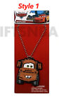 Disney Cars Lightning Mcqueen Mater 16" Dogtag Chain Necklace Boys Fun Accessory