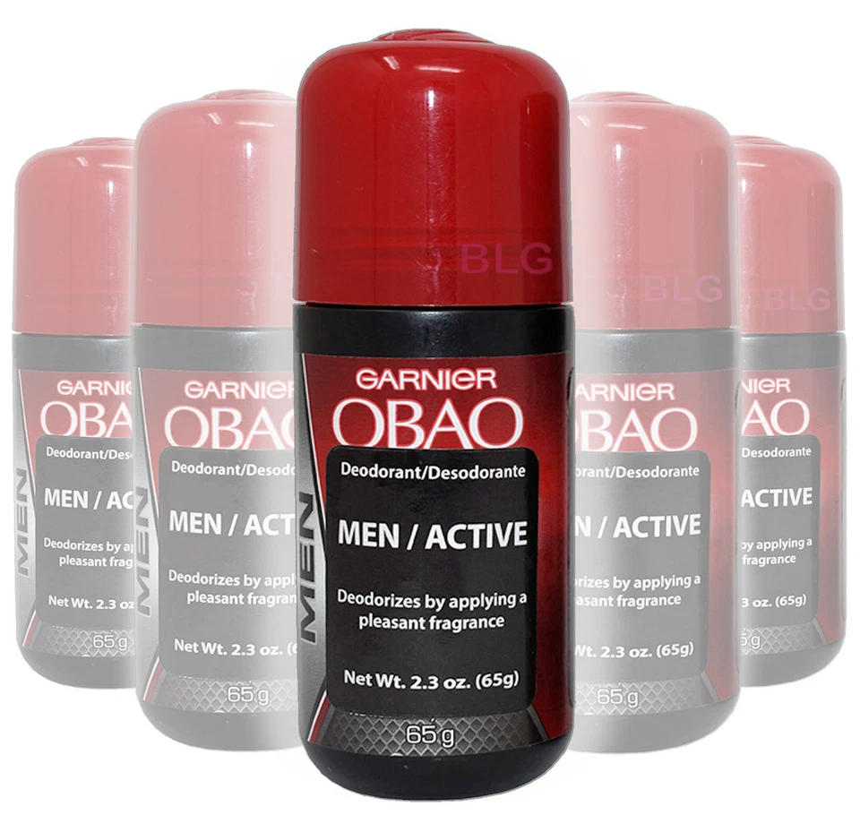 Garnier OBAO ACTIVE Deodorant Antiperspirant Roll-On Odor 48Hour Protection Men - Image 1 of 1