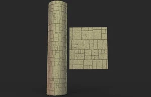 Rollo Texturizado 23 Para Bases Impresión 3D Para Juegos De Figuras - Imagen 1 de 1