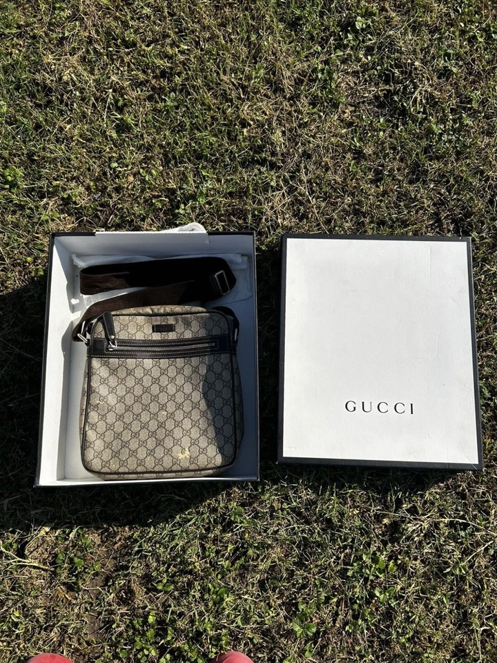Gucci Monogram Canvas Large Crossbody - Image 1 of 4