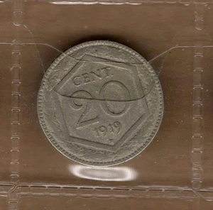 A520: Moneta Coin Regno d'Italia - Vittorio E III: 20 Cent Esagono 1919 - Picture 1 of 1