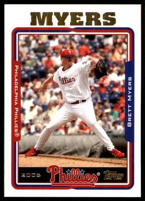 Brett Myers 2005 Topps #69 Phillies MLB LEER ENVÍO GRATUITO AutographDen Foto 1 de 2