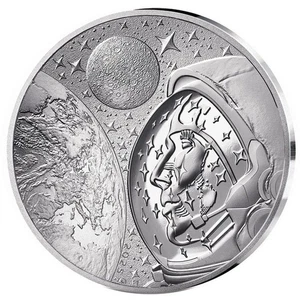 FRANCIA 10 EURO PLATA 2025 ODISEA ESPACIAL LA TIERRA CON ESTUCHE TIRADA: 3000 - Bild 1 von 2