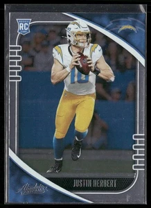 Justin Herbert RC 2020 Panini Absolute Los Angeles Chargers - Picture 1 of 2