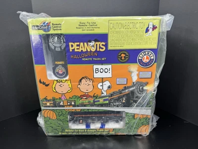 Lionel 6-30214 LionChief Peanuts Halloween ready-to-run train set NIB - Image 1 of 3