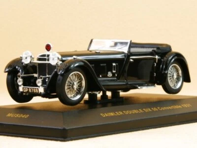 DAIMLER Double Six 50 Convertible - 1931 - black - IXO 1:43 - Photo 1/2