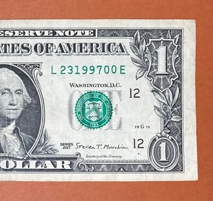 February 3, 1997 (L 23199700 E) Birthday Note $1 One Dollar Bill (2/3/1997__) - Picture 1 of 3