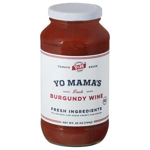 Yo Mama's Foods Tomato Burgundy Wine Sauce 25 oz (Pack Of 6) - Picture 1 of 1