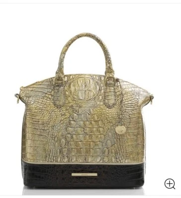 Bolso Cartera Brahmin Grande Duxbury en Cuero Symphony Katla Repujado Nuevo con Etiquetas Foto 1 de 4