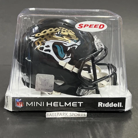 Jacksonville Jaguars Riddell NFL Speed Mini Football Helmet BRAND NEW Cover