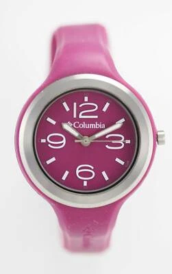 Reloj Columbia Escapade CT005-550 Mujer Frambuesa Silicona 30m Batería Cuarzo Foto 1 de 3