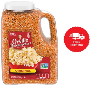 Orville Redenbacher's Gourmet Popcorn Kernels, Original Yellow, 8 Lb - Picture 1 of 9